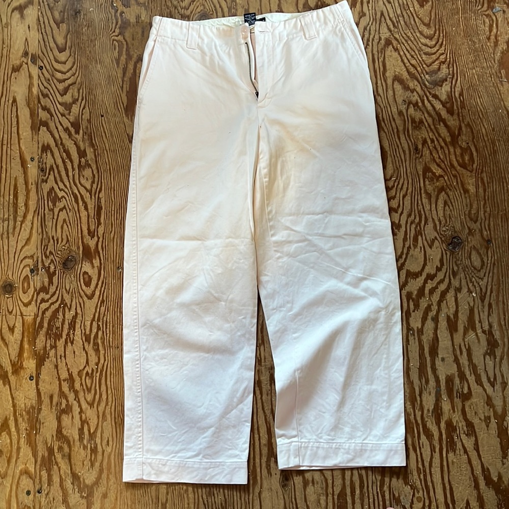 Gap wide leg cropped pants
